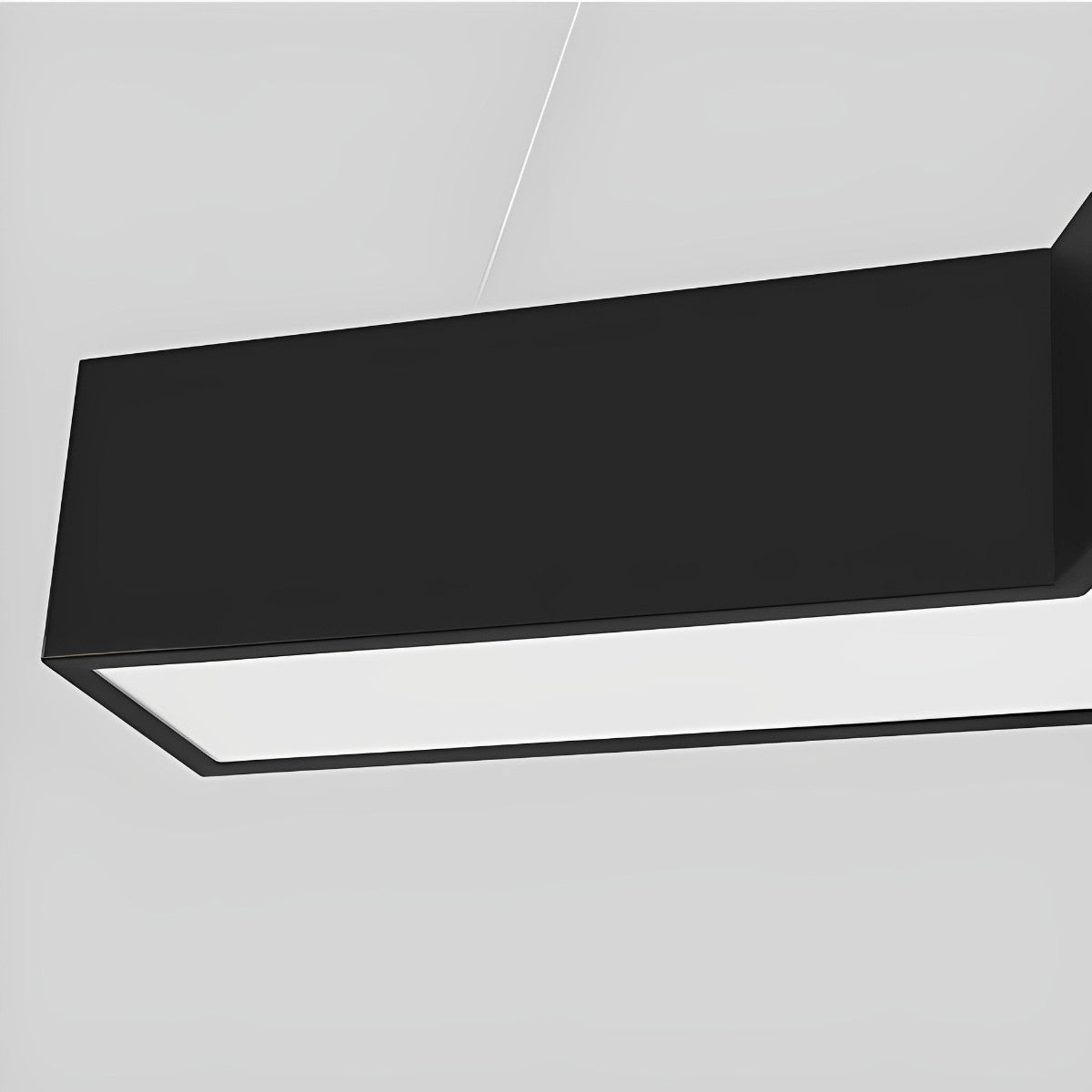 Minimalist Modern Geometric Y - Shaped Office Chandelier LED Hanging Ceiling Lighting - Flyachilles