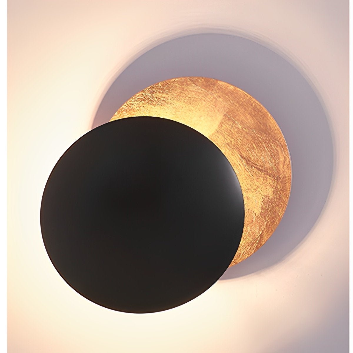 Minimalist Moon Eclipse Creative Wall Sconce - Flyachilles