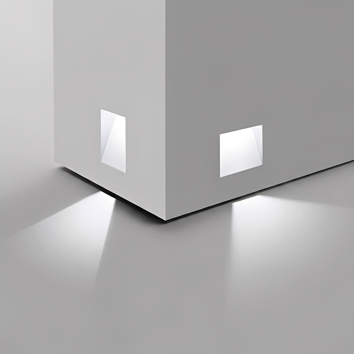 Minimalist Motion Sensor LED Recessed Stairway Lights Step Light - Flyachilles