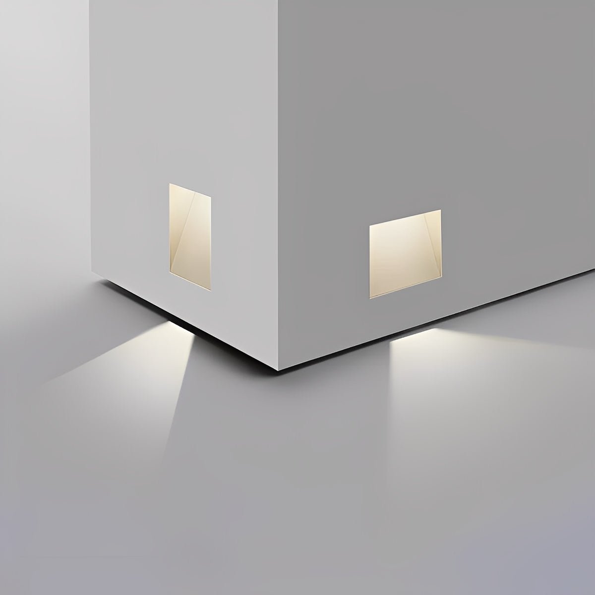 Minimalist Motion Sensor LED Recessed Stairway Lights Step Light - Flyachilles