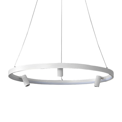 Minimalist Round Ring Creative LED Chandelier Hanging Lamp - Flyachilles