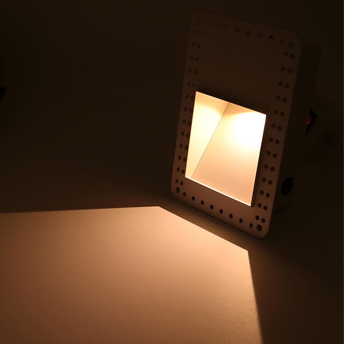 Minimalist Square LED Recessed Stairway Wall Light - Flyachilles