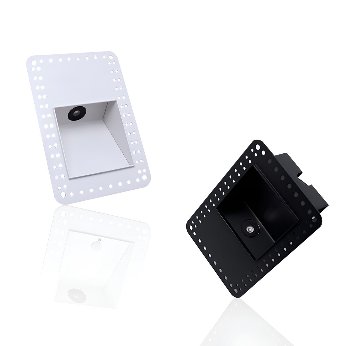 Minimalist Square LED Recessed Stairway Wall Light - Flyachilles