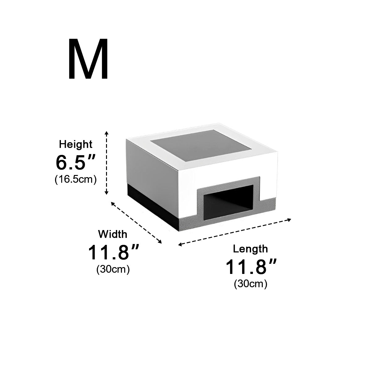 Minimalist Square Waterproof LED Black Modern Solar Post Caps Lights - Flyachilles