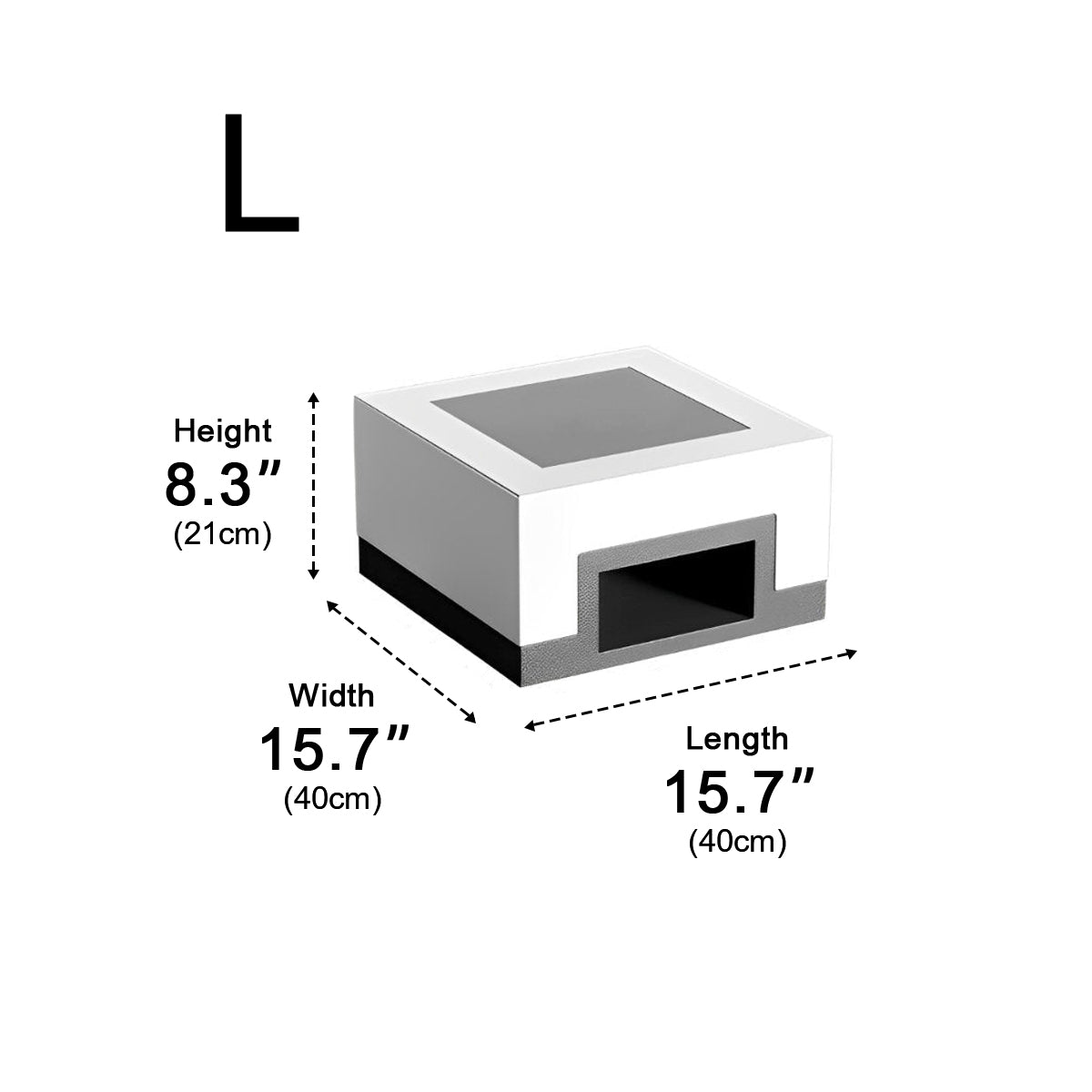 Minimalist Square Waterproof LED Black Modern Solar Post Caps Lights - Flyachilles