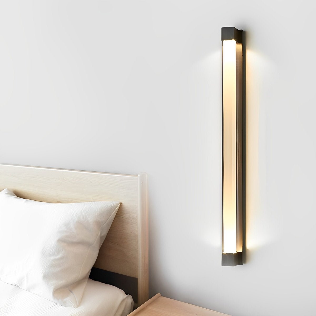 Minimalist Strip Crystal LED Postmodern Wall Sconce Lighting - Flyachilles