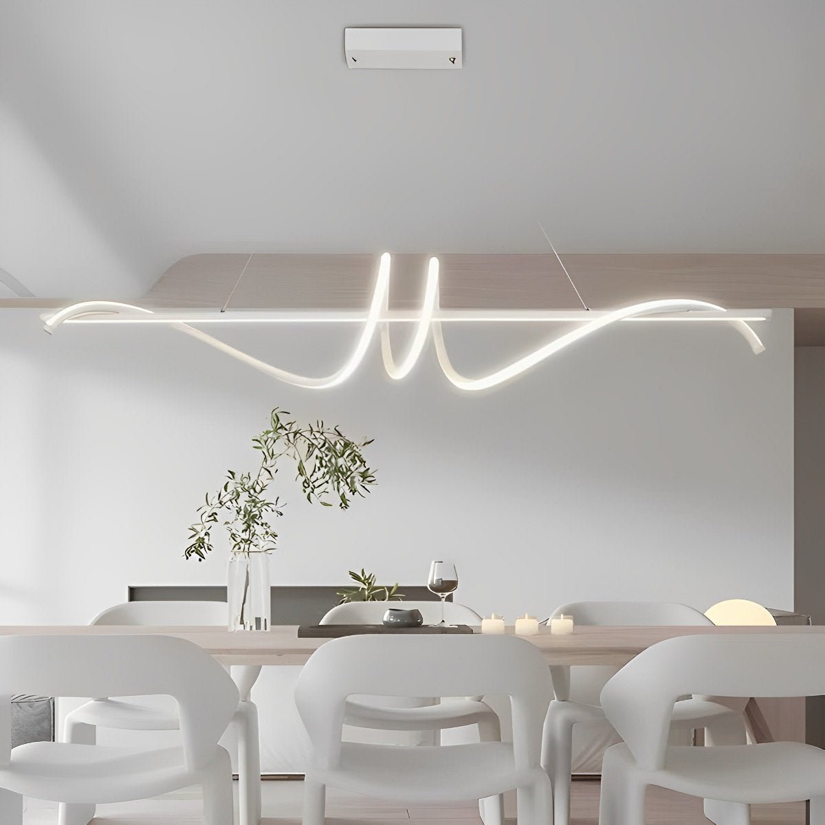 Minimalist Strip LED Stepless Dimming Pendant Lighting Ceiling Lighting - Flyachilles