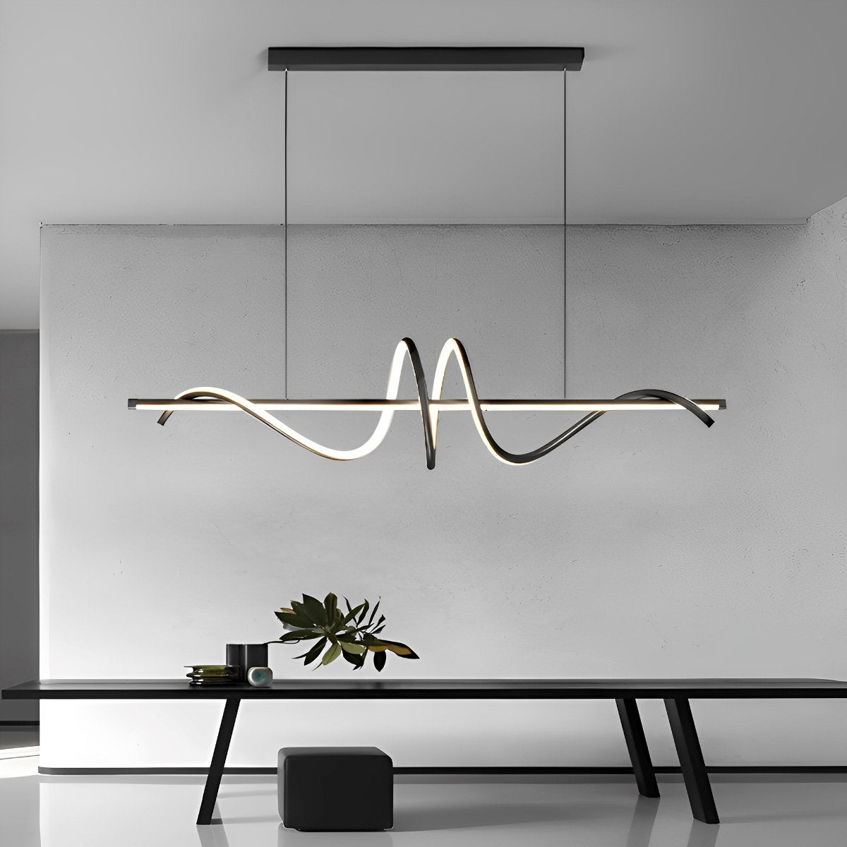 Minimalist Strip LED Stepless Dimming Pendant Lighting Ceiling Lighting - Flyachilles