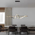 Minimalist Strip LED Stepless Dimming Pendant Lighting Ceiling Lighting - Flyachilles