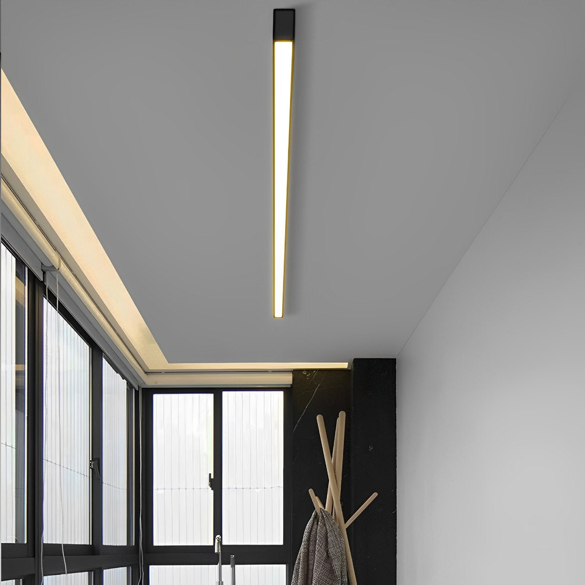 Minimalist Strip Stepless Dimming LED Modern Ceiling Light - Flyachilles