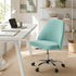 Modern Armless Office Chair with Wheels - Flyachilles