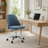 Modern Armless Office Chair with Wheels - Flyachilles