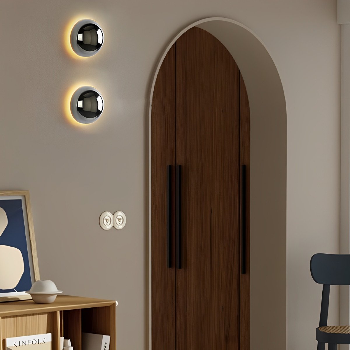 Modern Bauhaus Indoor Minimalist LED Wall Sconces Lights - Flyachilles