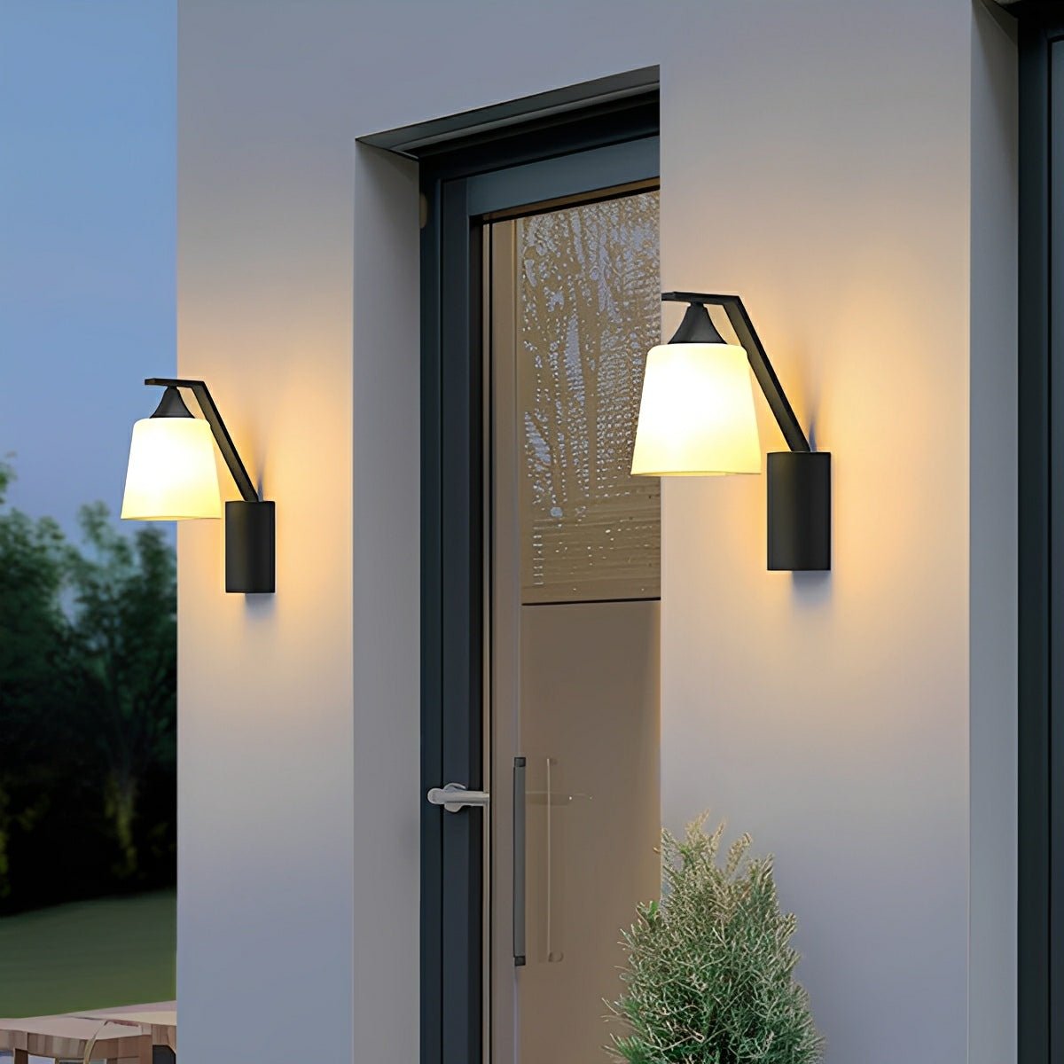 Modern Bell Waterproof Outdoor LED Porch Wall Lights - Flyachilles
