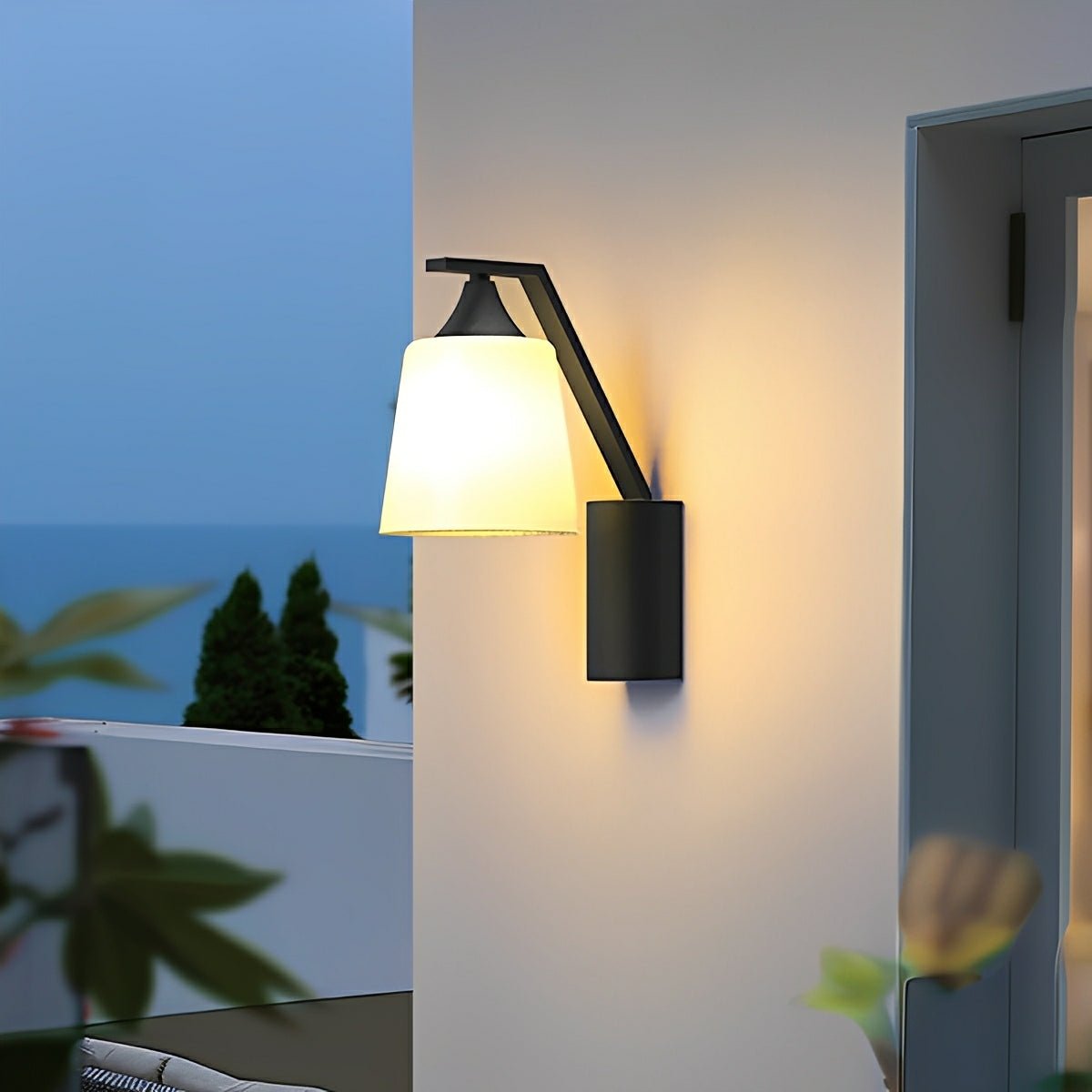 Modern Bell Waterproof Outdoor LED Porch Wall Lights - Flyachilles