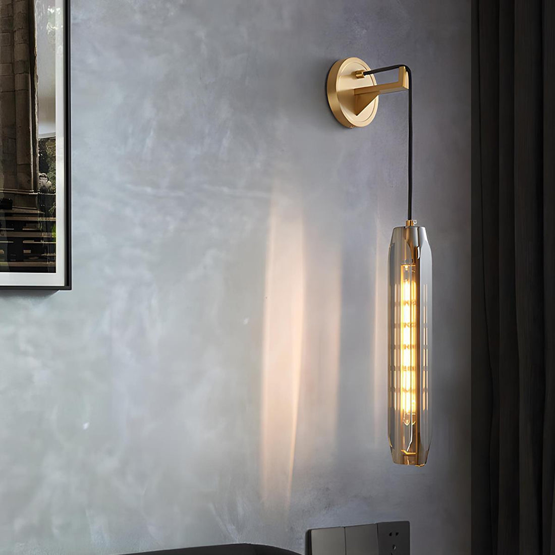 Modern Camellia Luxury Crystal Indoor Wall Sconces - Flyachilles