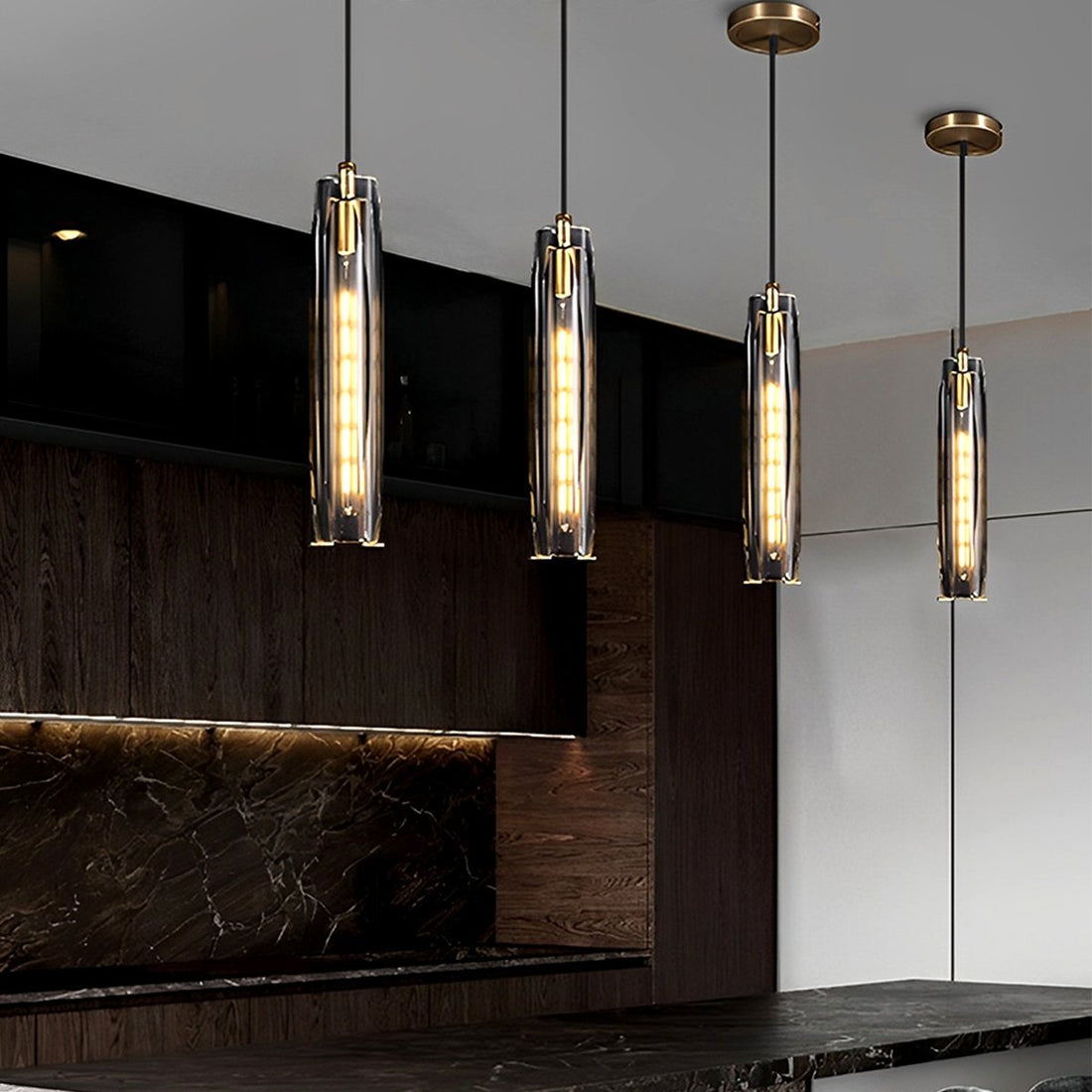 Modern Camellia Luxury Crystal Pendant Lights - Flyachilles