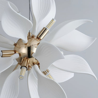 Modern Ceramics Flower Art Chandelier Light - Flyachilles