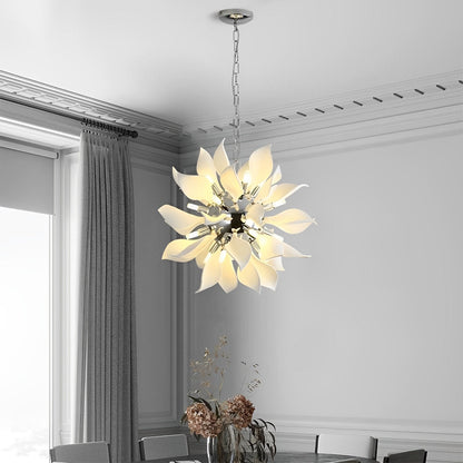 Modern Ceramics Flower Art Chandelier Light - Flyachilles