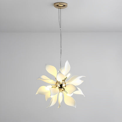 Modern Ceramics Flower Art Chandelier Light - Flyachilles