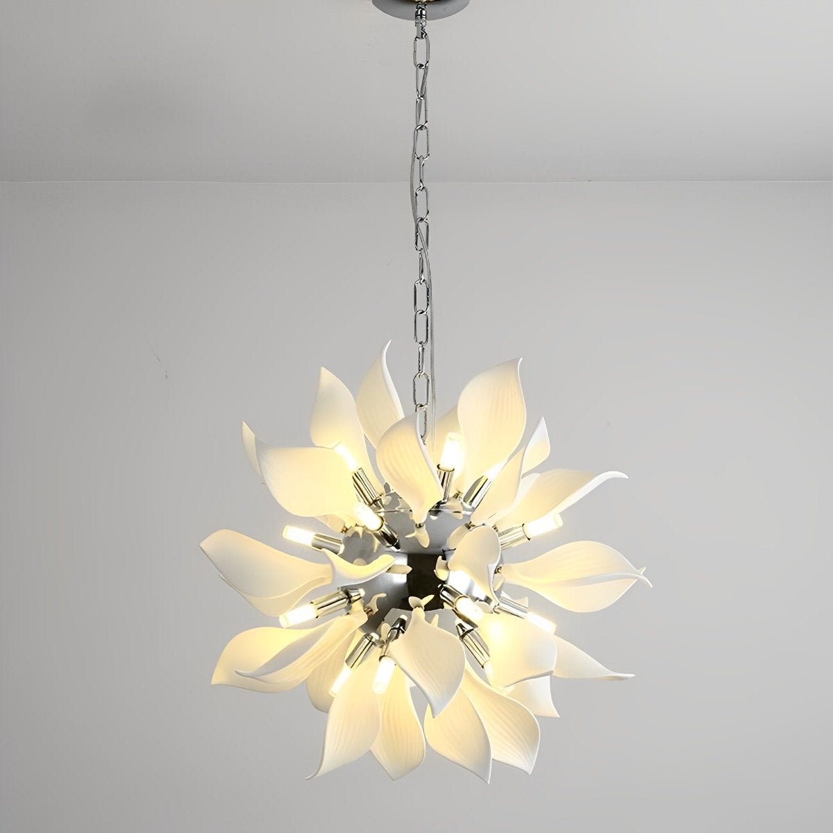 Modern Ceramics Flower Art Chandelier Light - Flyachilles