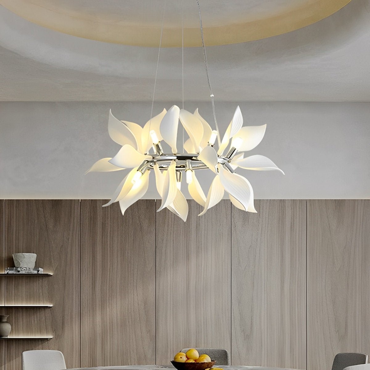 Modern Ceramics Flower Art Chandelier Light - Flyachilles