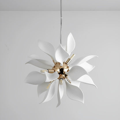 Modern Ceramics Flower Art Chandelier Light - Flyachilles