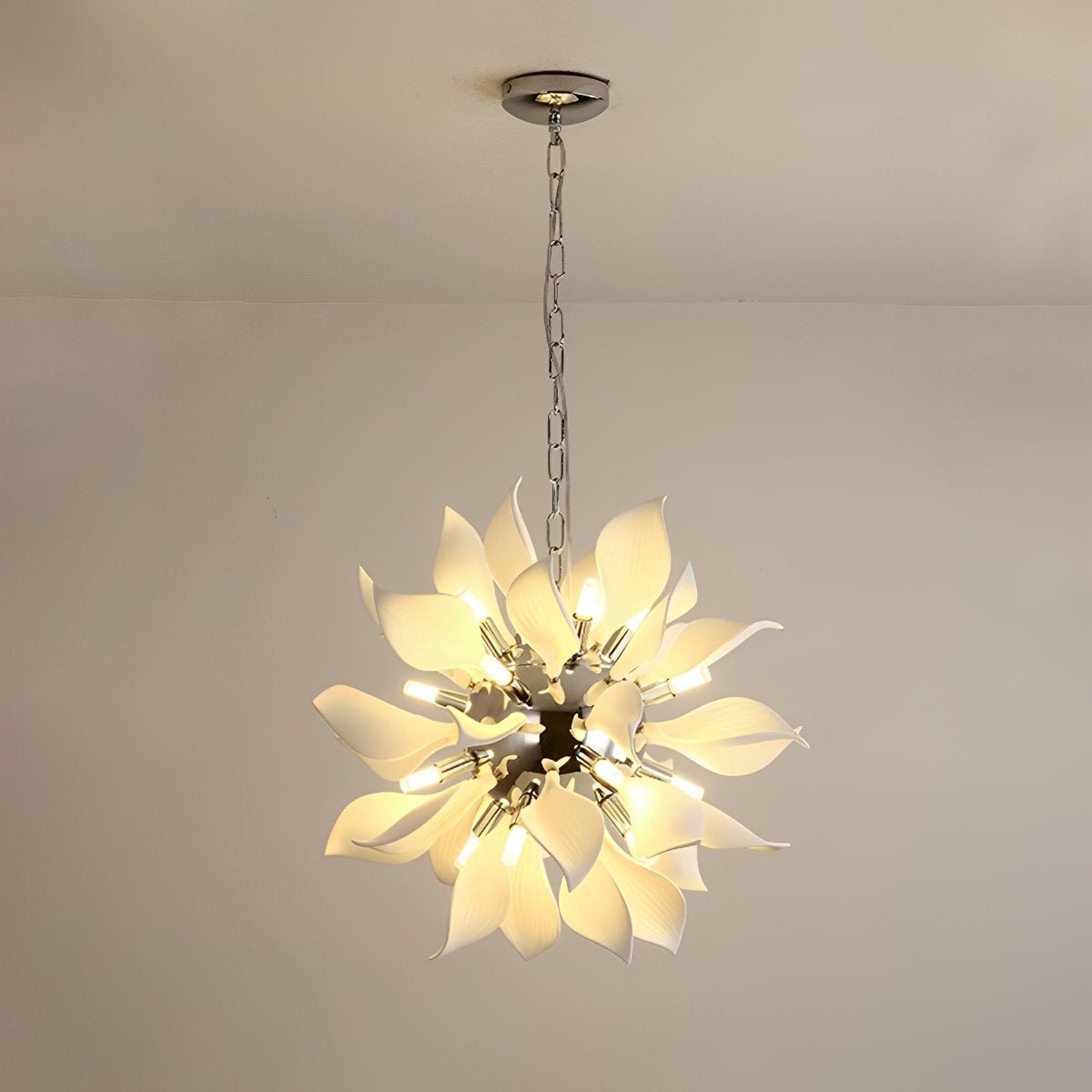 Modern Ceramics Flower Art Chandelier Light - Flyachilles