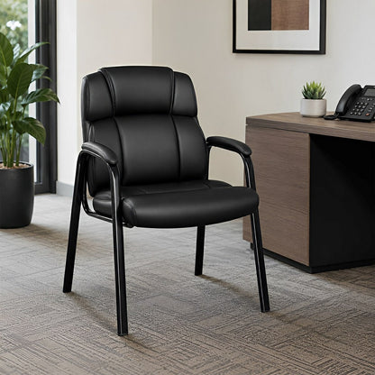 Modern Conference Office Chair with Padded Arms - Flyachilles