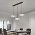 Modern Copper Lotus Leaf Bar LED Pendant Lights - Flyachilles