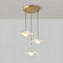 Modern Copper Lotus Leaf Bar LED Pendant Lights - Flyachilles