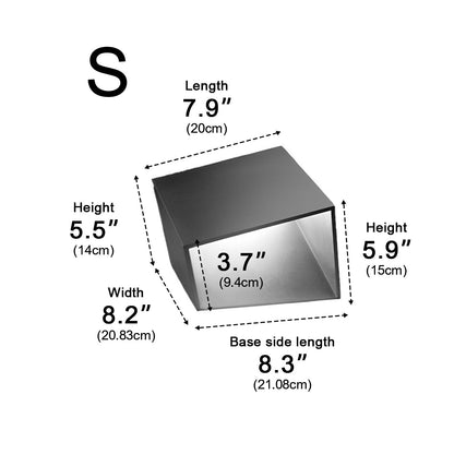 Modern Cube Garden Solar Outdoor Light Post Lantern - Flyachilles