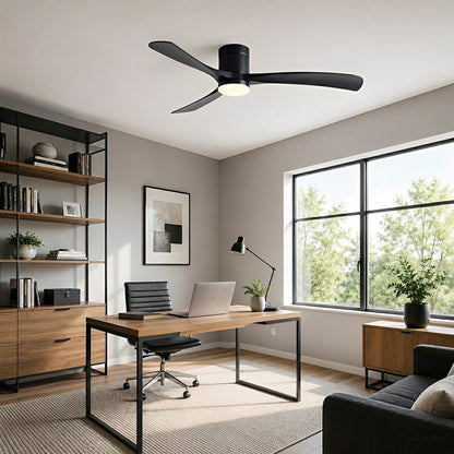 Modern Dimmable Ceiling Fan with Light - Flyachilles