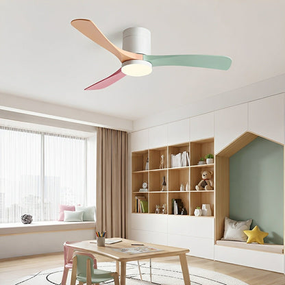 Modern Dimmable Ceiling Fan with Light - Flyachilles