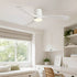 Modern Dimmable Ceiling Fan with Light - Flyachilles