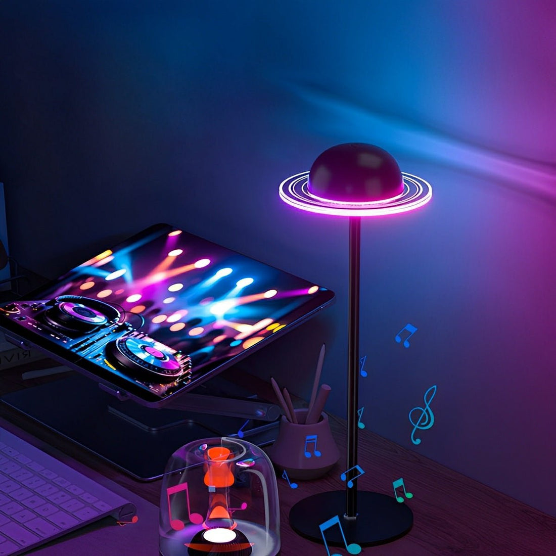Modern Galaxy System Dimmable LED Table Lamp Ambient Night Light - Flyachilles