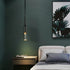 Modern Gray Cylindrical Crystal LED Pendant Light - Flyachilles