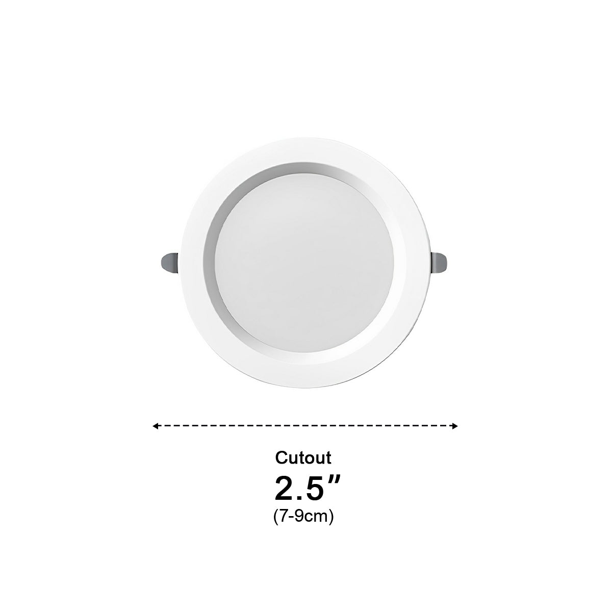 Modern Human Body Sensor Mainless Lighting LED Recessed Ceiling Light - Flyachilles