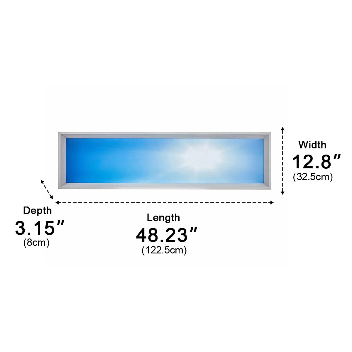 Modern Imitation Sky LED Light Dimmable Ceiling Light - Flyachilles