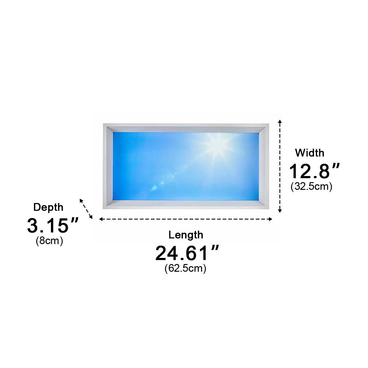Modern Imitation Sky LED Light Dimmable Ceiling Light - Flyachilles