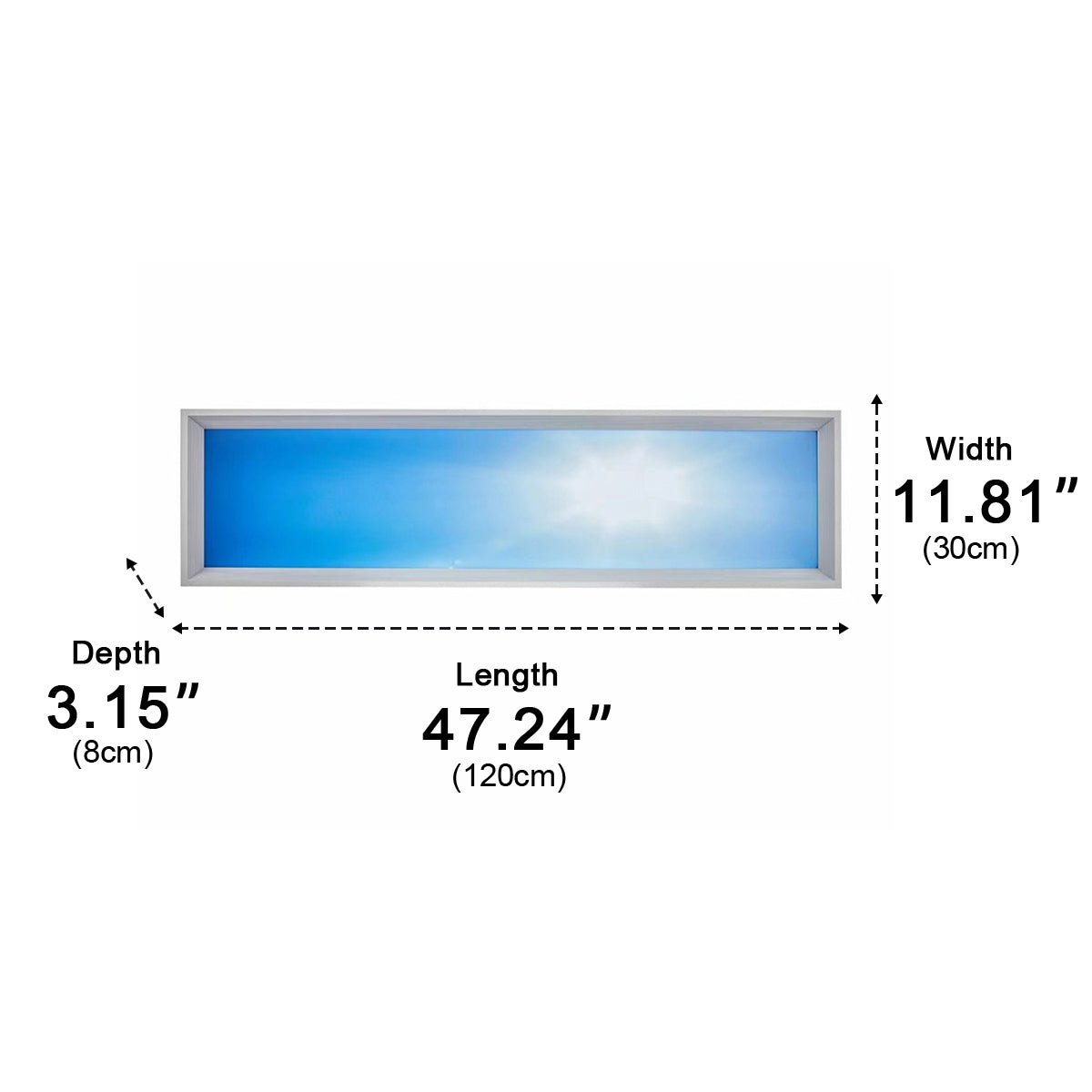 Modern Imitation Sky LED Light Dimmable Ceiling Light - Flyachilles