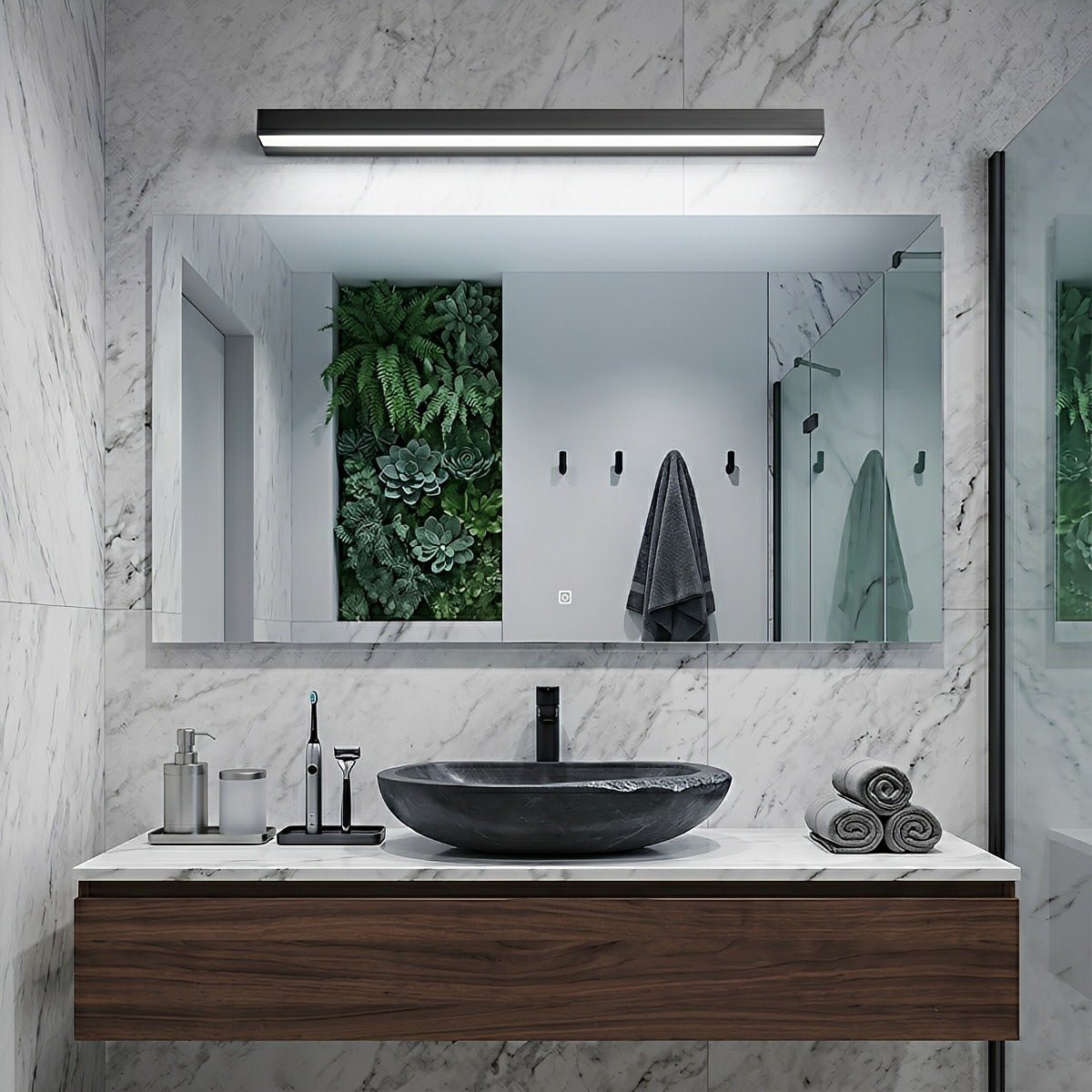 Modern LED Vanity Light Bar Minimalist Bathroom Mirror Wall Sconce - Flyachilles