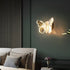 Modern Luxury Crystal Butterfly LED Indoor Wall Sconces - Flyachilles