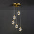 Modern Luxury Dimmable Brass Crystal Pendant Lights - Flyachilles