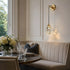 Modern Luxury Faceted Crystal Wall Sconce - Flyachilles