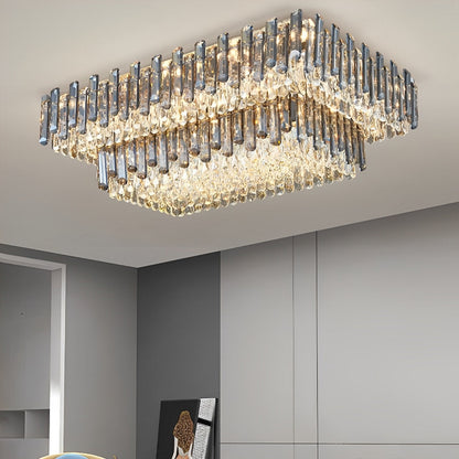 Modern Luxury Round Crystal Ceiling Lights - Flyachilles