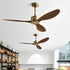 Modern Minimalist 3 - Blades DC Motor Reverse Ceiling Fan - Flyachilles