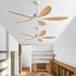 Modern Minimalist 5 - Blades DC Motor Reverse Ceiling Fan - Flyachilles