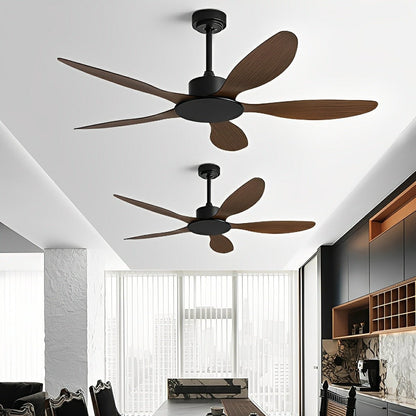Modern Minimalist 5 - Blades DC Motor Reverse Ceiling Fan - Flyachilles