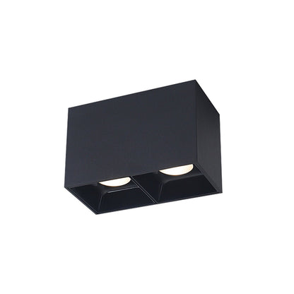 Modern Minimalist Aluminum Square COB Ceiling Spot Light - Flyachilles